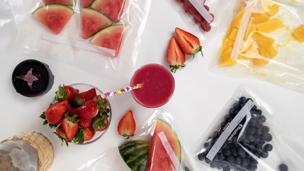 Frozen smoothies and ingrediants